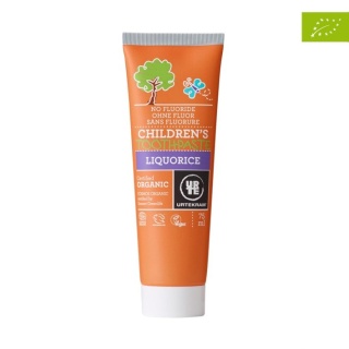 Ekologiczna pasta do zębów dla dzieci bez dodatku fluoru 75 ml Urtekram