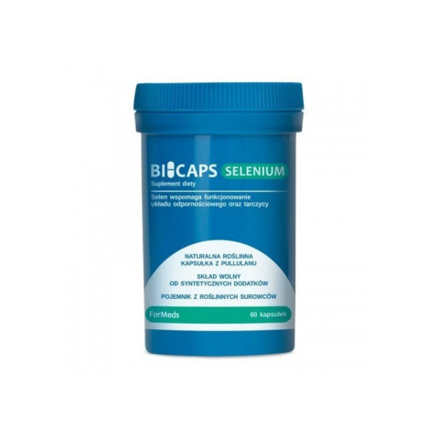 BiCaps Selenium (300 μg selenu L-selenometionina) 60 kapsułek ForMeds