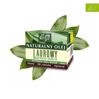 Naturalny olej laurowy (Laurus Nobilis Oil) 100% tłoczony na zimno 50 ml Etja