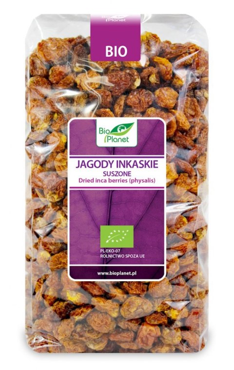 JAGODY INKASKIE SUSZONE BIO 1 kg