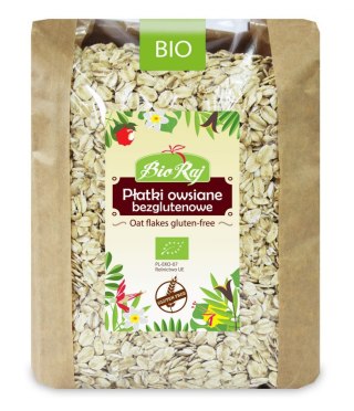 PŁATKI OWSIANE BEZGLUTENOWE BIO (POLSKA) 1 kg - BIO RAJ