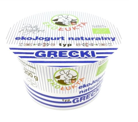 JOGURT NATURALNY TYPU GRECKIEGO BIO 200 g - EKO ŁUKTA