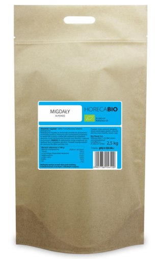 MIGDAŁY BIO 2,5 kg - HORECA (BIO PLANET)