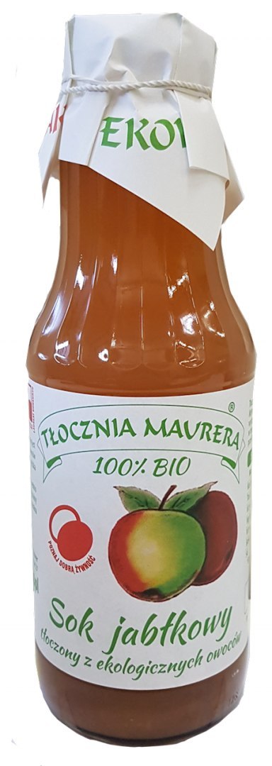 SOK JABŁKOWY NFC BIO 750 ml - TŁOCZNIA MAURERA