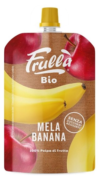 MUS JABŁKO - BANAN BEZ DODATKU CUKRÓW BIO 100 g - FRULLA
