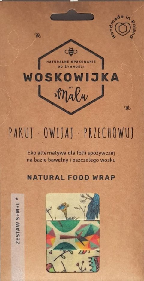 WOSKOWIJKI ZESTAW ROZMIAR S + M + L - BEEPACK