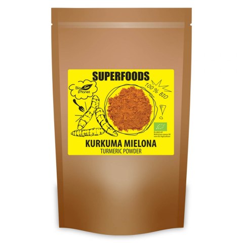 KURKUMA MIELONA BIO 200 g - BIO PLANET SUPERFOODS