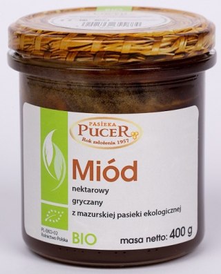 MIÓD GRYCZANY BIO 400 g - PASIEKA PUCER