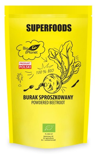 BURAK SPROSZKOWANY BIO 200 g - BIO PLANET SUPERFOODS