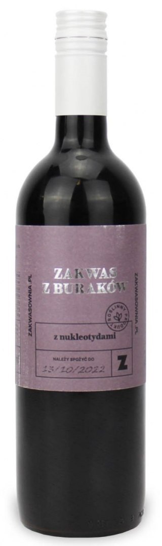 ZAKWAS Z BURAKÓW Z NUKLEOTYDAMI 750 ml - DELIKATNA