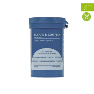 B — complex; witaminy z grupy B 120 kapsułek ForMeds