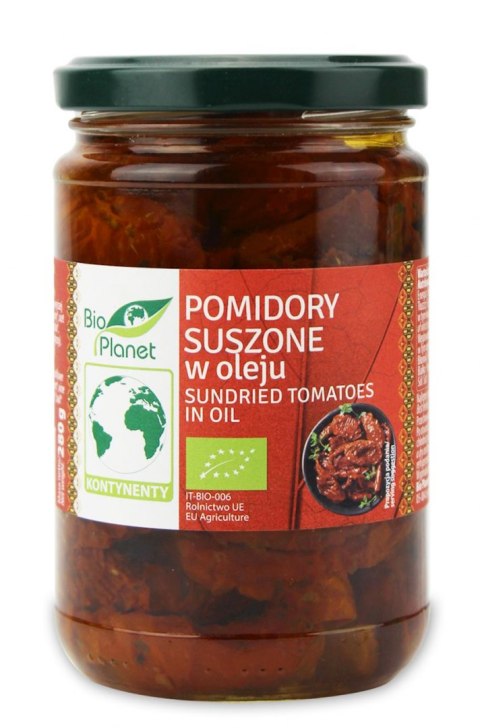 POMIDORY SUSZONE W OLEJU BIO 280 g (130 g) - BIO PLANET
