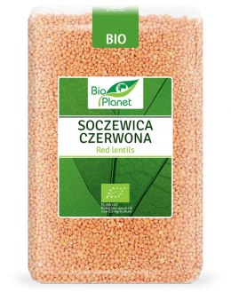 SOCZEWICA CZERWONA BIO 2 kg - BIO PLANET