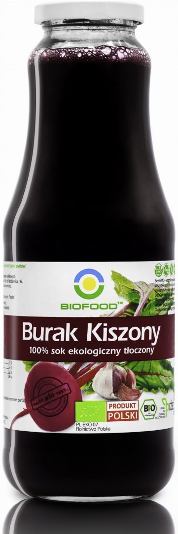 SOK Z BURAKA KISZONEGO NFC BEZGLUTENOWY BIO 1 L - BIOFOOD