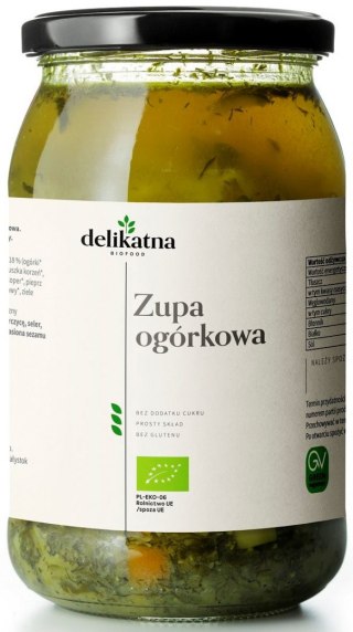 ZUPA OGÓRKOWA BIO 900 ml - DELIKATNA
