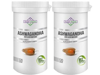 ASHWAGANDHA EKSTRAKT (500 mg) 60 KAPSUŁEK - SOUL FARM