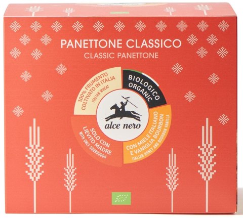 BABKA PANETTONE CLASSICO BIO 750 g - ALCE NERO (PRODUKT SEZONOWY)