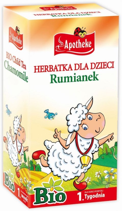 HERBATKA DLA DZIECI - RUMIANEK BIO (20 x 1 g) 20 g - APOTHEKE