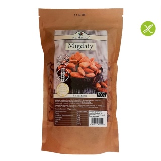 Migdały bezglutenowe 500 g Pięć Przemian
