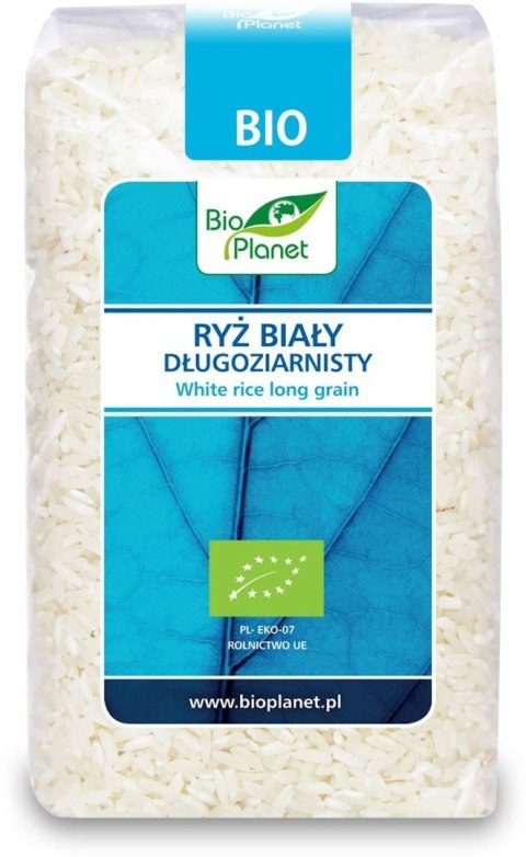 RYŻ BIAŁY DŁUGOZIARNISTY BEZGLUTENOWY BIO 500 g - BIO PLANET