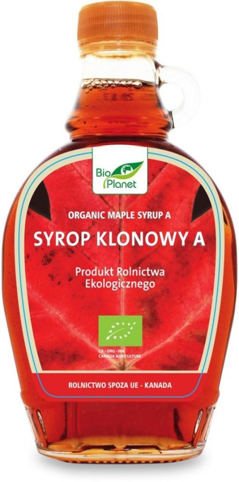 SYROP KLONOWY C BEZGLUTENOWY BIO 330 g (250 ml) - BIO PLANET