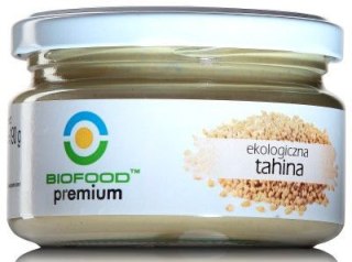 TAHINI (PASTA SEZAMOWA) BIO 180 g - BIOFOOD