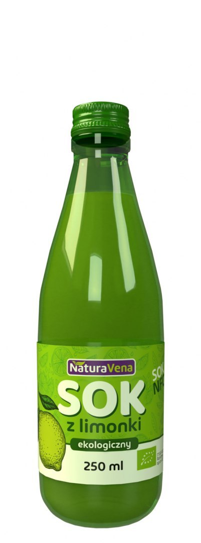 SOK Z LIMONKI NFC BIO 100 % 250 ml - NATURAVENA