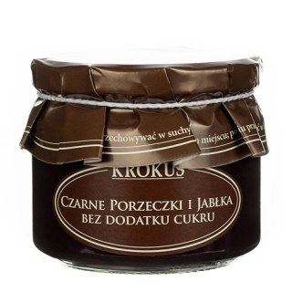 CZARNE PORZECZKI I JABŁKA BEZ DODATKU CUKRÓW BEZGLUTENOWE 310 g - KROKUS