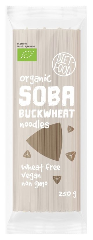 MAKARON (GRYCZANY) NOODLE SOBA BIO 250 g - DIET-FOOD