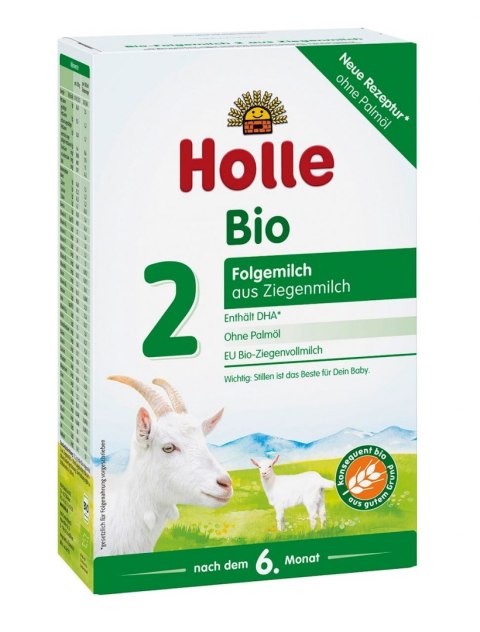 MLEKO NASTĘPNE KOZIE 2 DLA NIEMOWLĄT PO 6 MIESIĄCU BIO 400 g - HOLLE