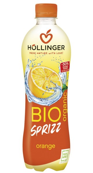 LEMONIADA POMARAŃCZOWA BIO 500 ml - HOLLINGER