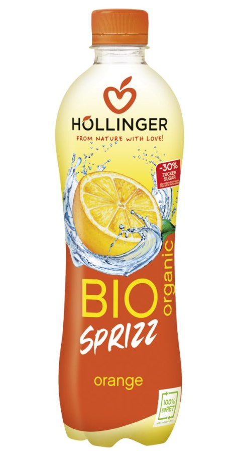 LEMONIADA POMARAŃCZOWA BIO 500 ml - HOLLINGER