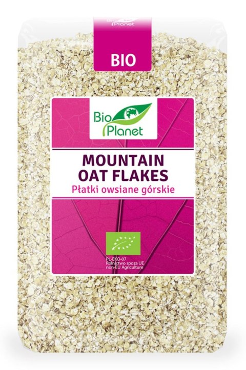 PŁATKI OWSIANE GÓRSKIE BIO 1 kg - BIO PLANET