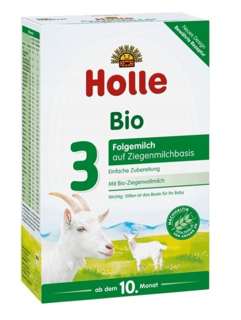 MLEKO NASTĘPNE KOZIE 3 DLA NIEMOWLĄT OD 10 MIESIĄCA DEMETER BIO 400 g - HOLLE