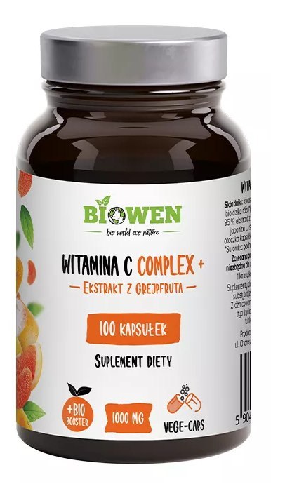 WITAMINA C COMPLEX+ 100 KAPSUŁEK - HEMPKING (BIOWEN)