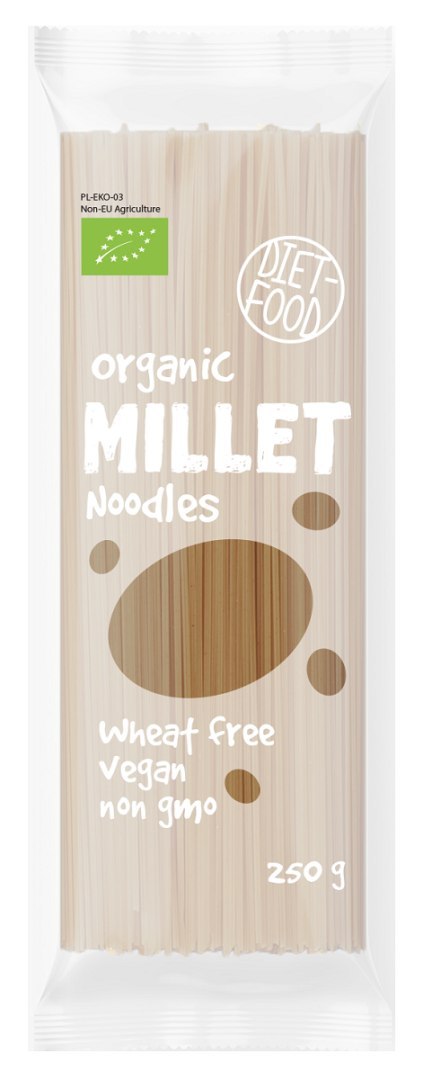 MAKARON (JAGLANY) NOODLE BIO 250 g - DIET-FOOD