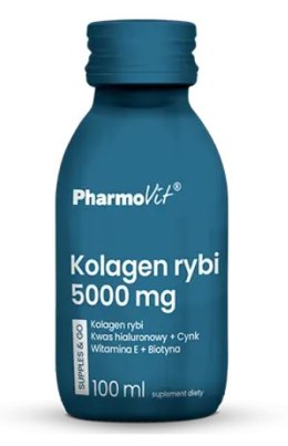 SHOT KOLAGEN RYBI (5000 mg) BEZGLUTENOWY 100 ml - PHARMOVIT
