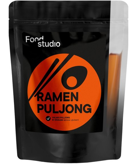BULION DROBIOWO - WIEPRZOWY NA RAMEN W PŁYNIE BEZGLUTENOWY 350 ml - FOOD STUDIO