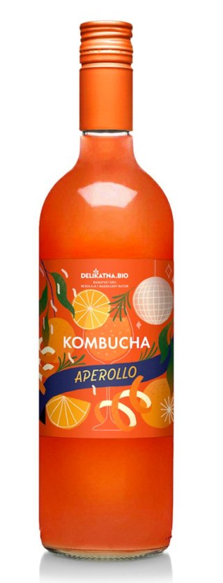KOMBUCHA APEROLLO BIO 750 ml - DELIKATNA