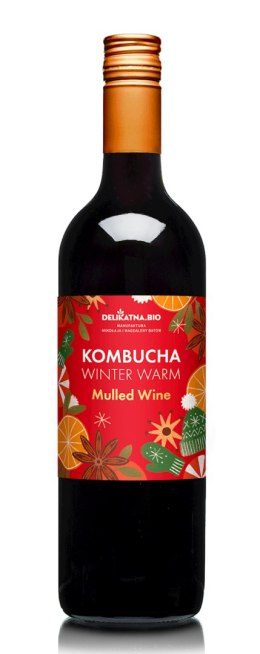 KOMBUCHA WINTER WARM MULLED WINE 700 ml - DELIKATNA (ZAKWASOWNIA)