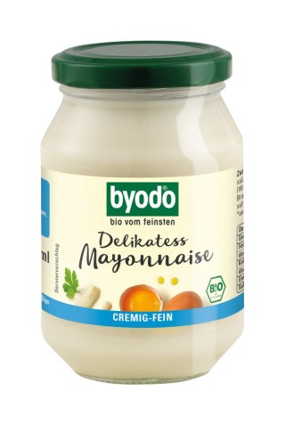 MAJONEZ JAJECZNY DELIKATNY BEZGLUTENOWY BIO 250 ml - BYODO