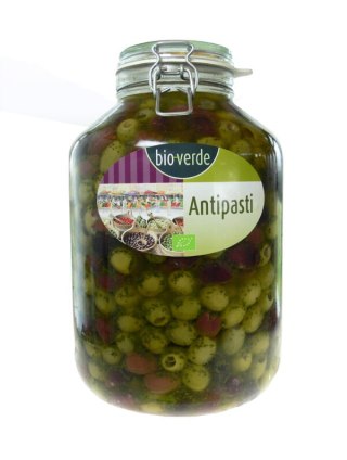OLIWKI MIX BEZ PESTEK BIO 4,55 kg (SŁOIK) - BIO-VERDE