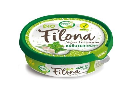 WEGAŃSKA ALTERNATYWA SERKA Z ZIOŁAMI (FILONA) BIO 150 g - ZUGER
