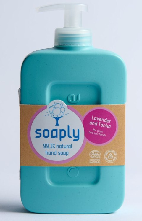 MYDŁO W PŁYNIE LAWENDA I FASOLA TONKA ECO 300 ml - SOAPLY
