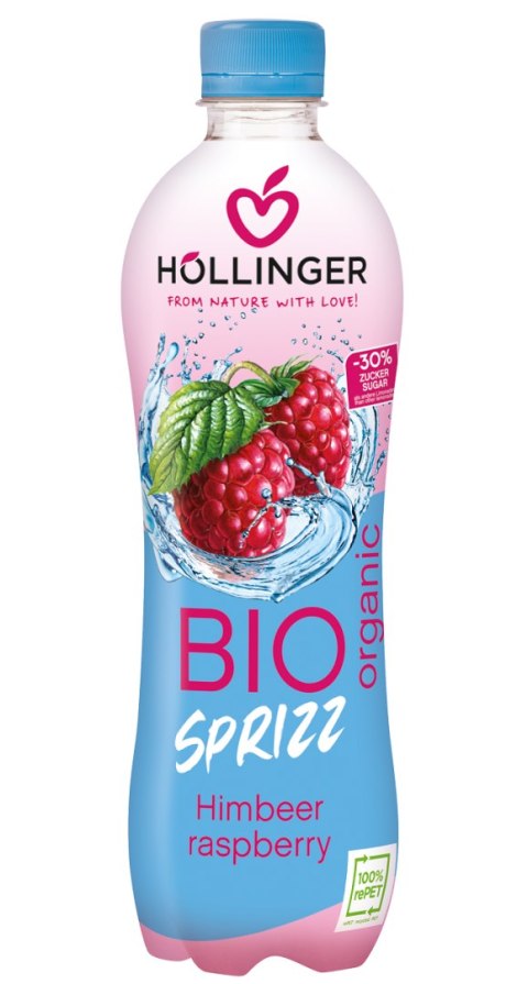NAPÓJ MALINOWY BIO 500 ml - HOLLINGER