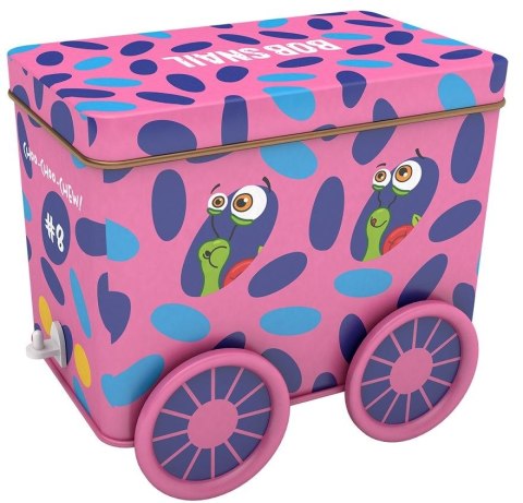 WAGON: PRZEKĄSKI I GALARETKI OWOCOWE Z ZABAWKĄ I NAKLEJKĄ BEZ DODATKU CUKRÓW BEZGLUTENOWE 107 g - BOB SNAIL (PRODUKT SEZONOWY)