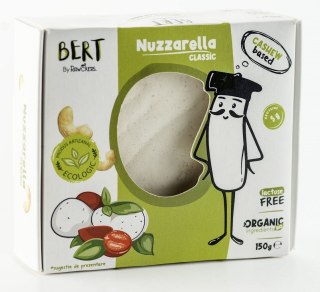 WEGAŃSKA ALTERNATYWA SERA TYPU MOZZARELLA Z ORZECHÓW NERKOWCA BIO 150 g - BERT