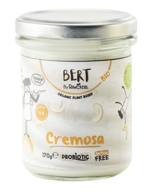 WEGAŃSKA ALTERNATYWA ŚMIETANY Z ORZECHÓW NERKOWCA BIO 170 g - BERT