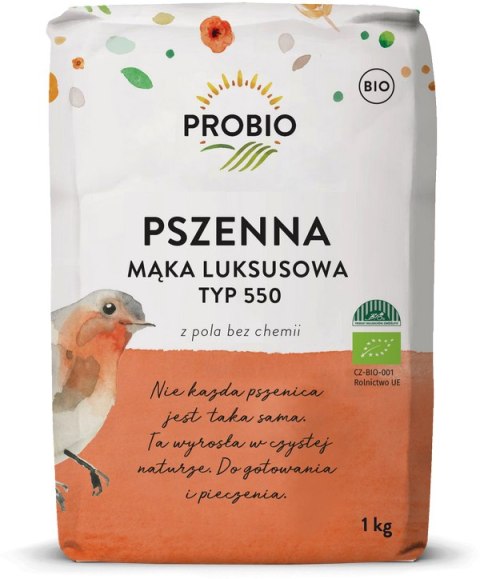 MĄKA PSZENNA LUKSUSOWA TYP 550 BIO 1 kg - PROBIO
