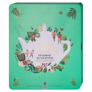 MEGA ZESTAW HERBAT I HERBATEK CODZIENNYCH BIO W PUSZCE (THE ULTIMATE - 9 SMAKÓW) (72 x 1,91 g) 138 g - ENGLISH TEA SHOP ORGANIC